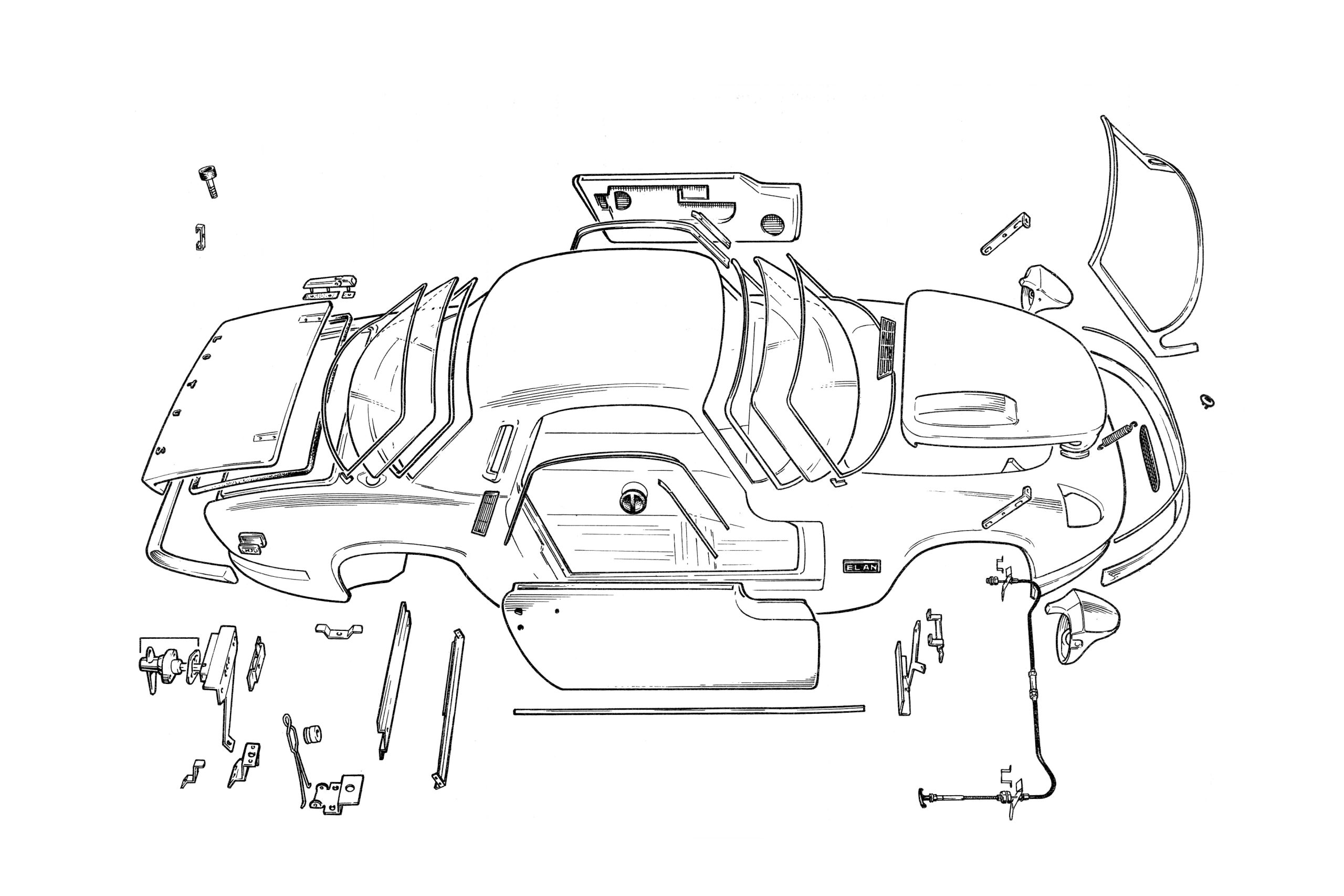 Lotus Elan Body Diagram