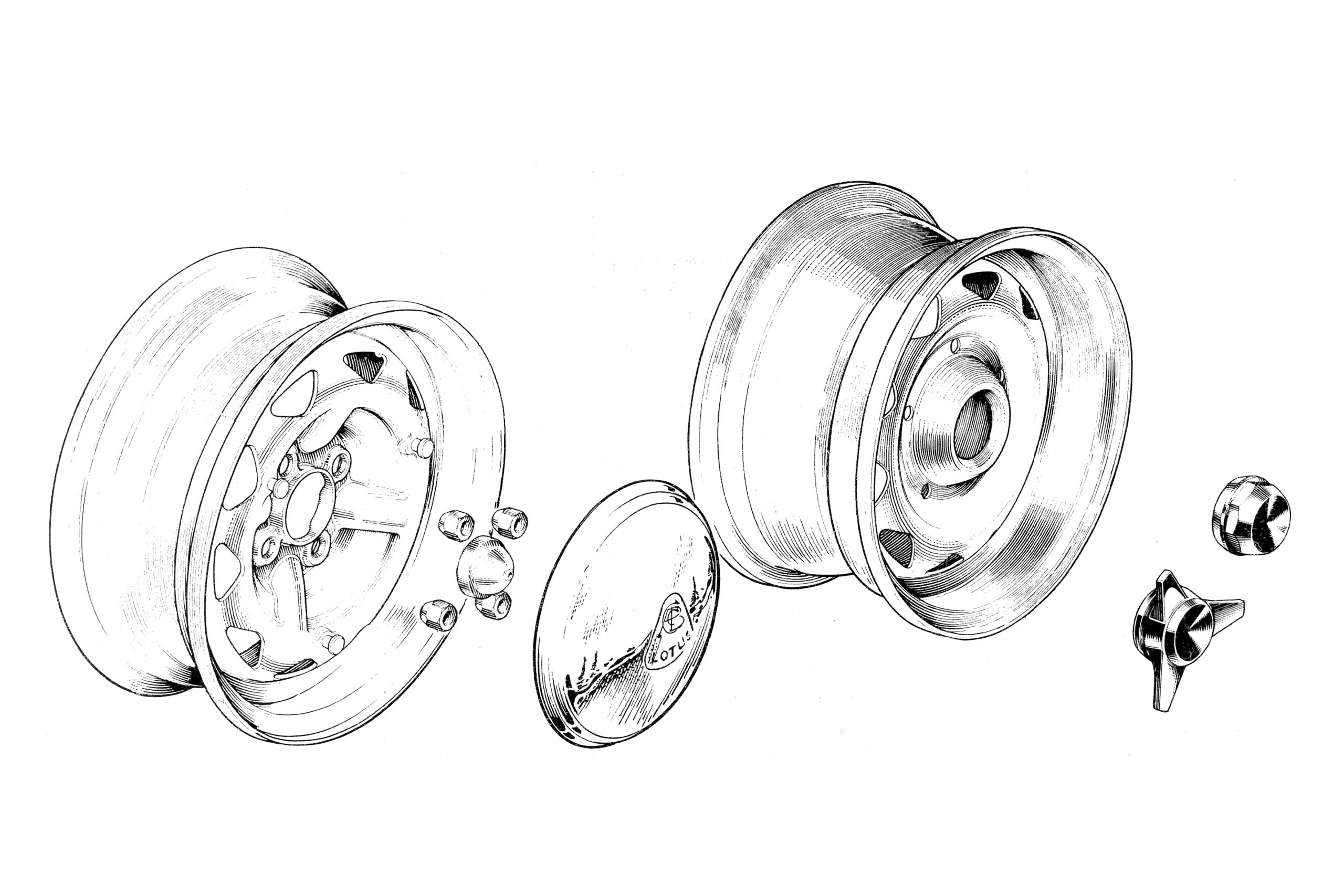 Lotus Elan Wheels Diagram